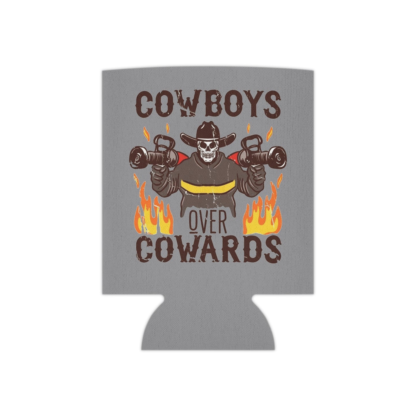 Cowboys Over Cowards Can Cooler