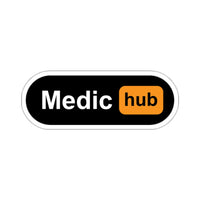 Medic Hub Sticker Printify