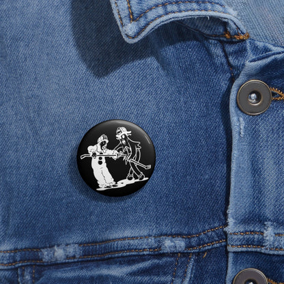 Ghostemane Button (Black)