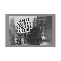 Anti Safety Social Club Tailboard Flag Printify