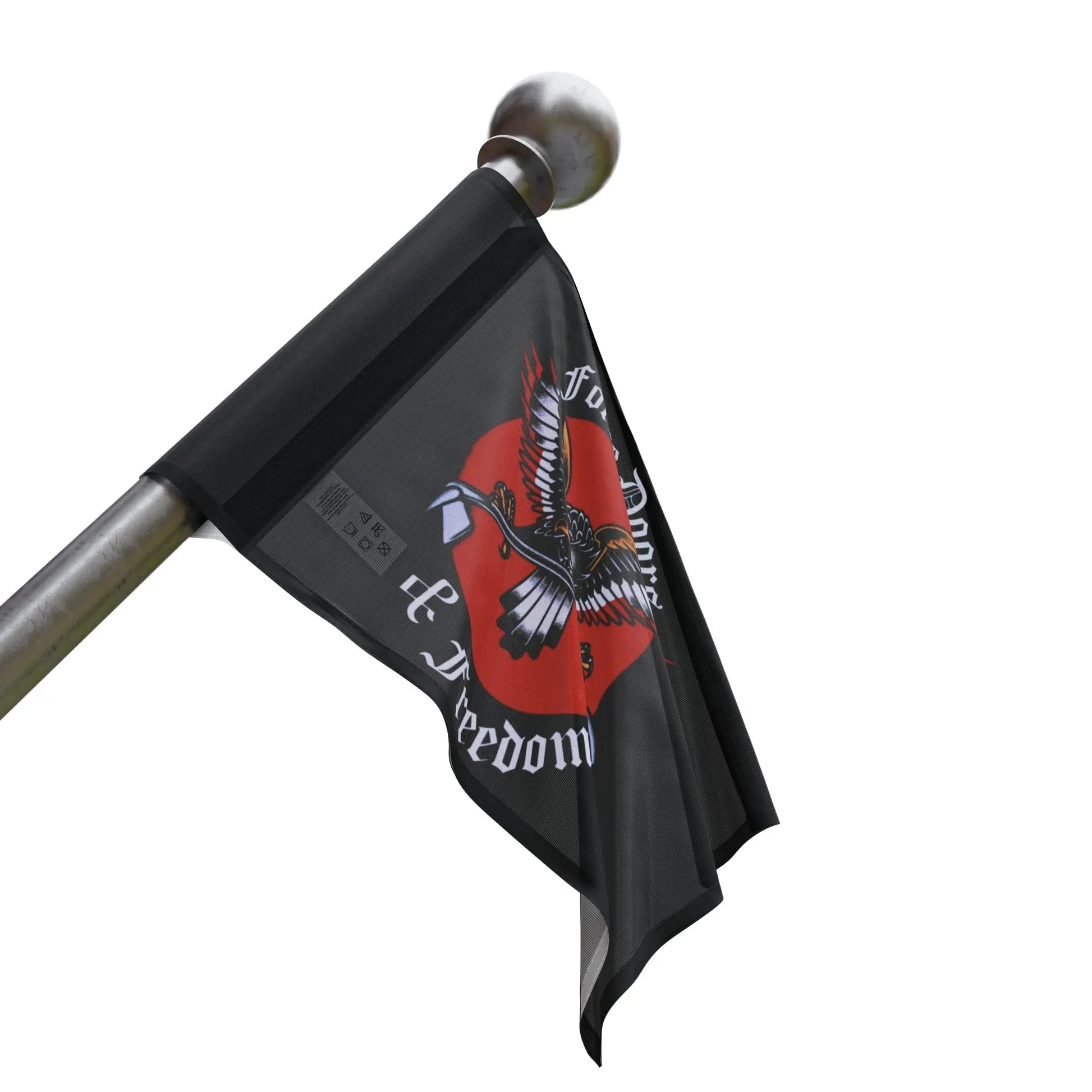 Force doors and freedom Flag Printify