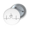 Middle Finger Rhythm Button Printify