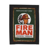 Red Man Fire Man Blanket Printify