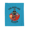 Boys Are Buzzin Blanket Printify