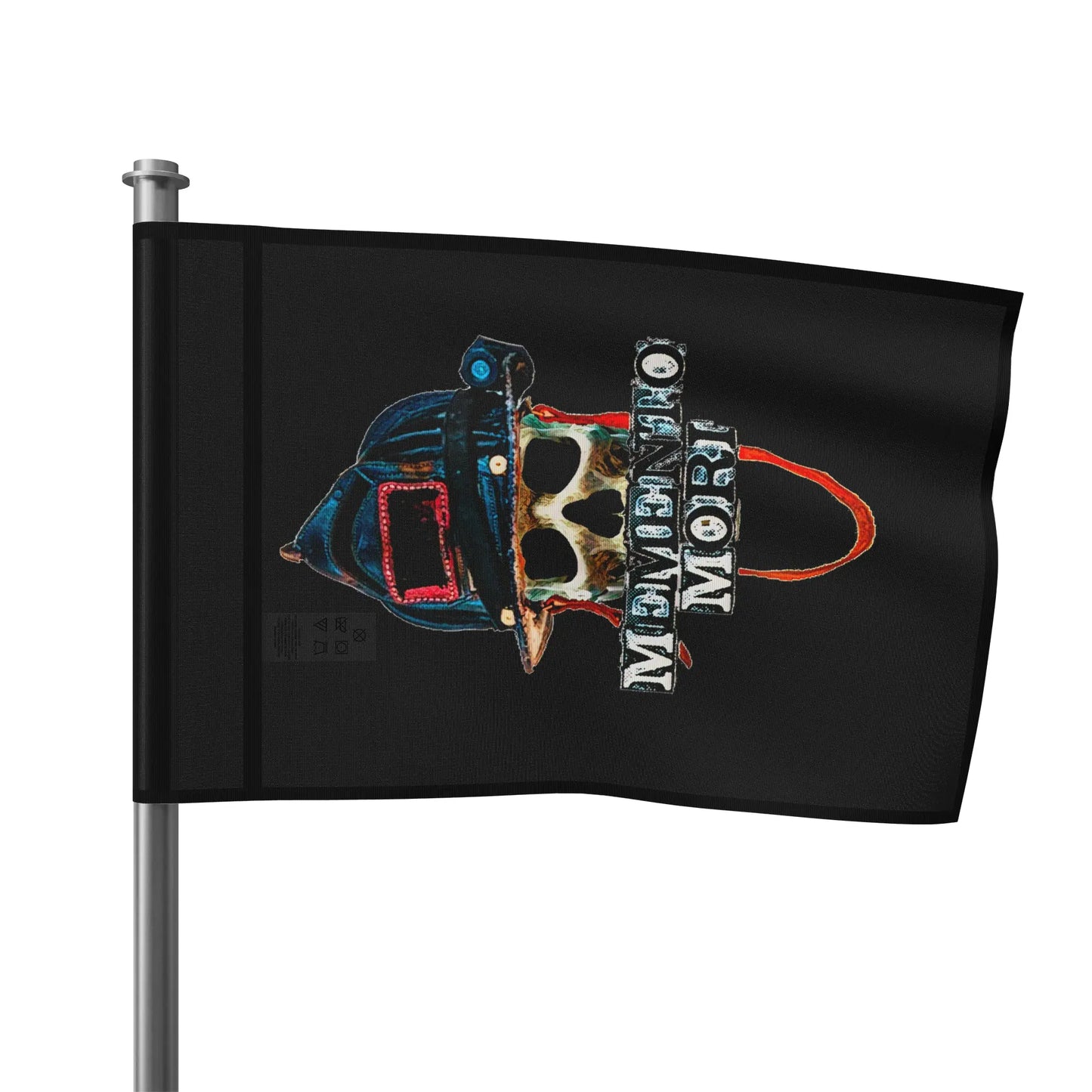 Memento Mori Flag Printify