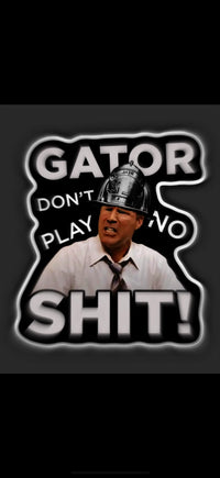 Gator 2 Black Smoke Sticker LLC