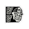 From The Crypt Sticker Printify