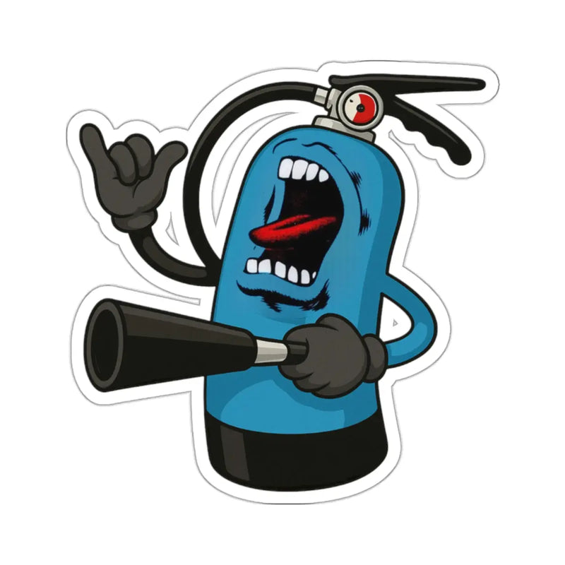 Screaming Can Sticker Printify