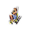 Stair Chair Pin Up Sticker Printify
