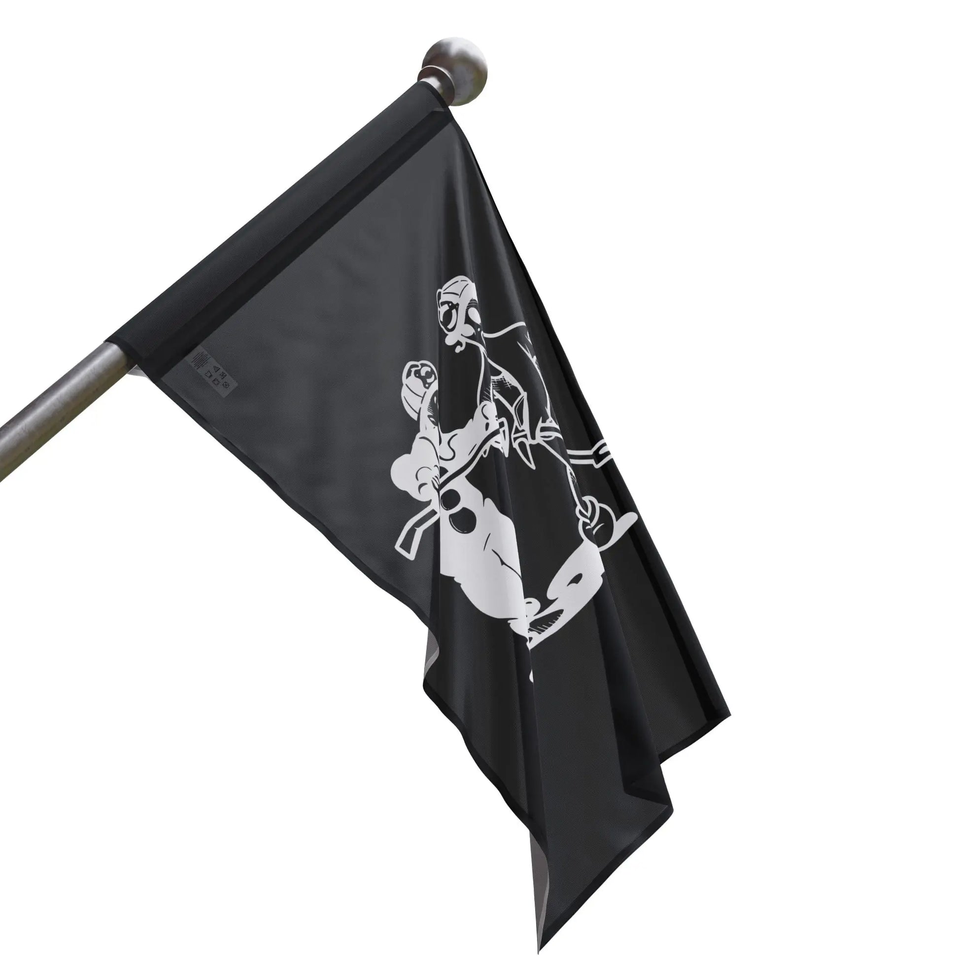 Ghostemane Flag (Black) Printify