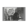 Anti Safety Social Club Tailboard Flag Printify