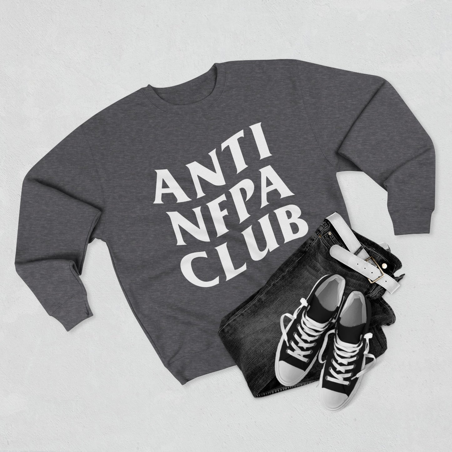 Anti NFPA Club Crewneck