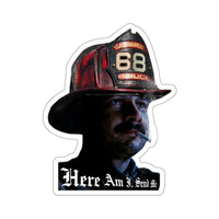 Here Am I Sticker Printify