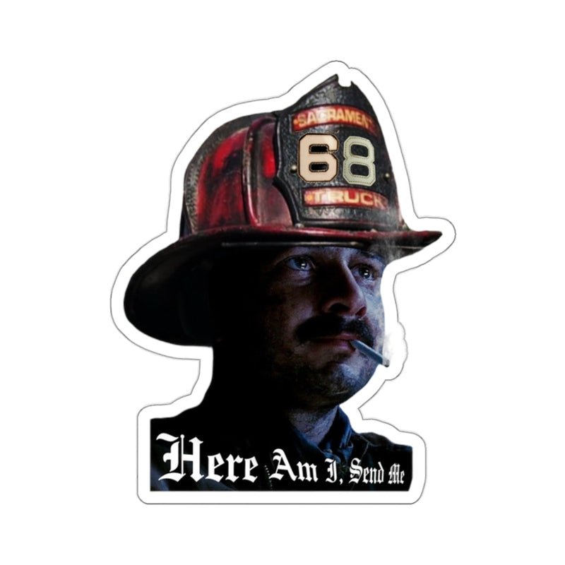 Here Am I Sticker Printify