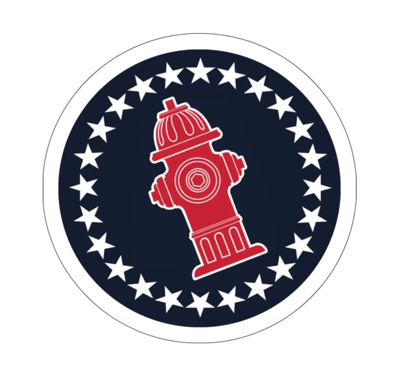 Hydrant Black Smoke Sticker LLC