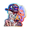 Holographic Roses Sticker Printify