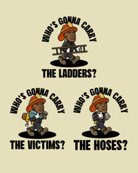 Goggins (3 pack, one of each sticker) Black Smoke Sticker LLC