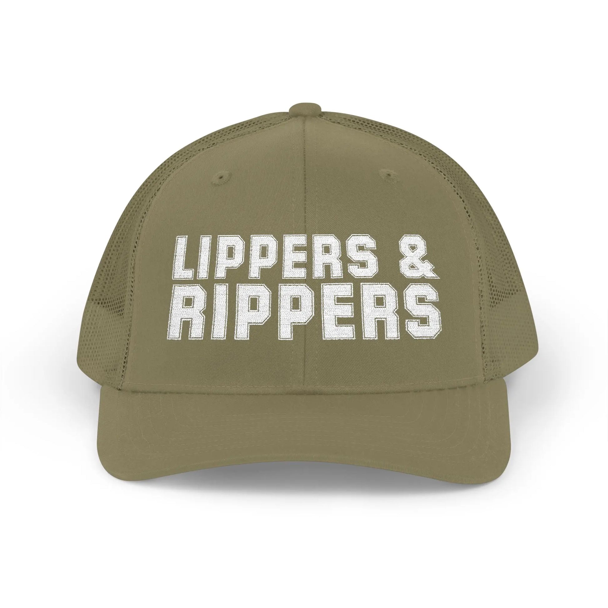 Lippers & Rippers Snapback Trucker Hat Printify