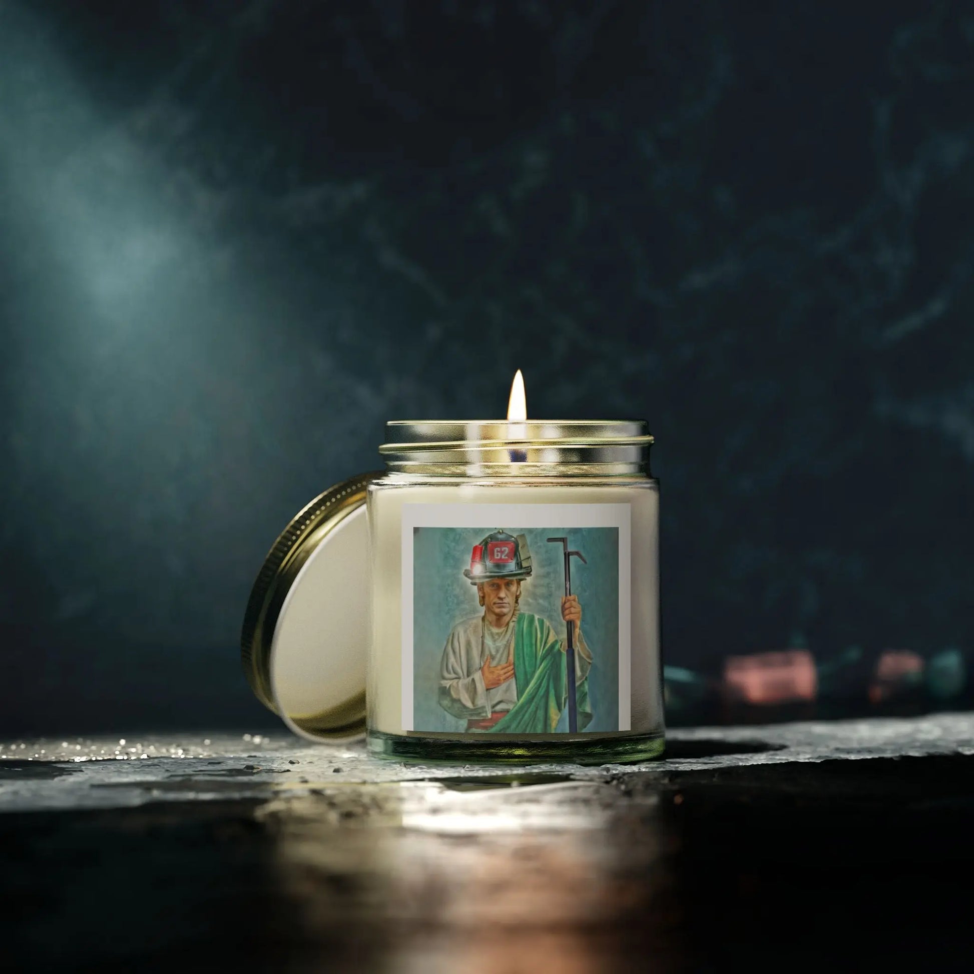 Saint Gavin Candle (4oz, 9oz) Printify