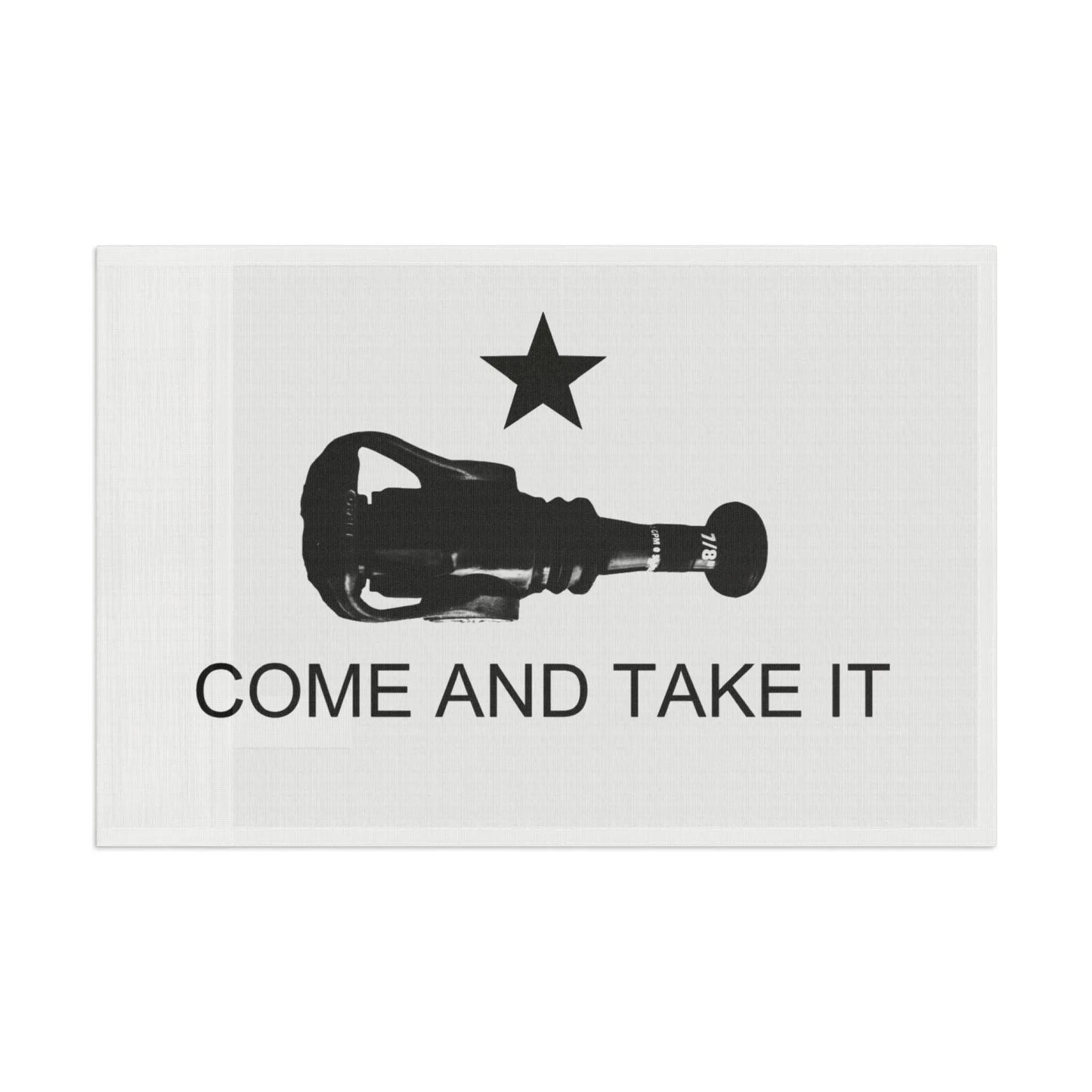 Come And Take It Flag (nozzle) Printify