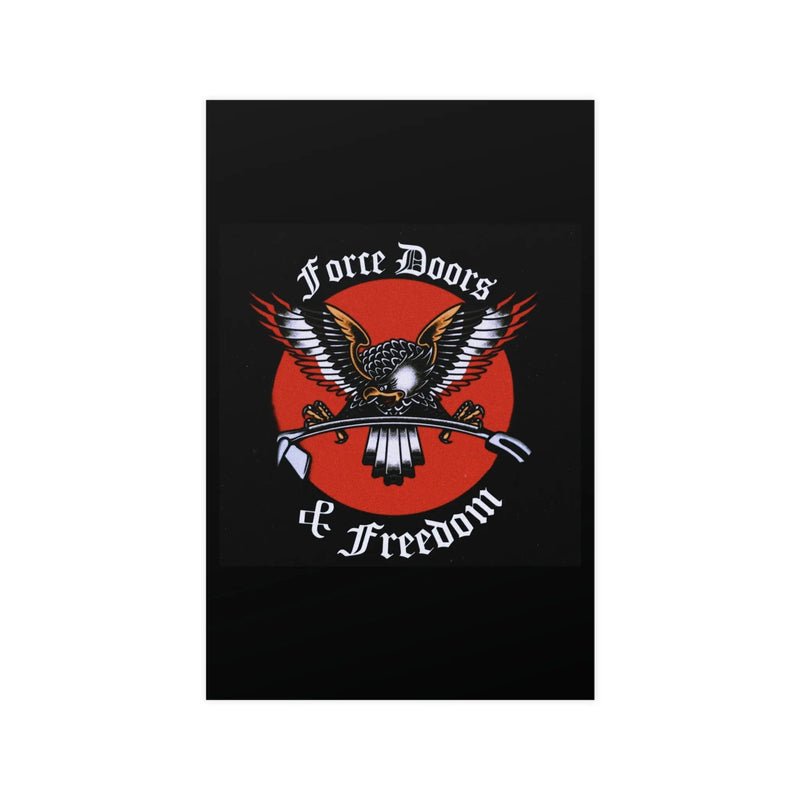 Force doors and freedom Poster Printify