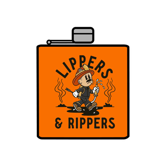 Lippers and Rippers Flask