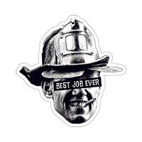 OG Best Job Ever Sticker Printify