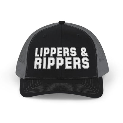 Lippers & Rippers Snapback Trucker Hat Printify
