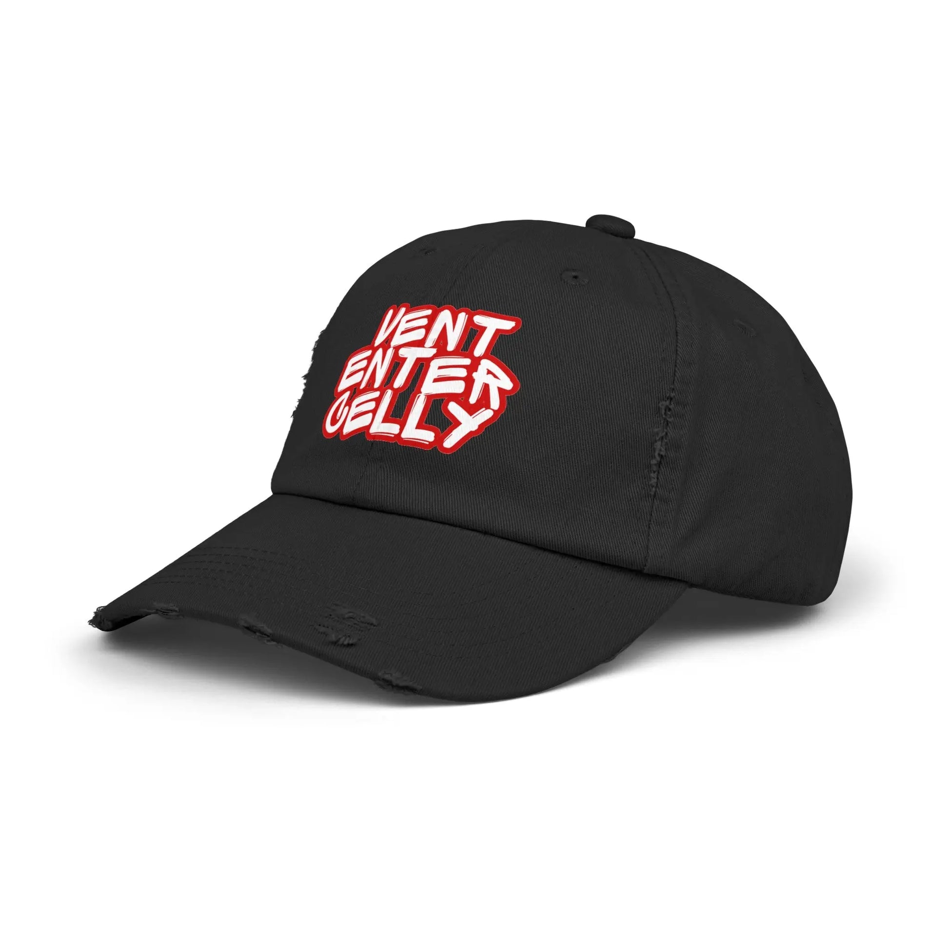 Vent Enter Celly Distressed Cap Printify