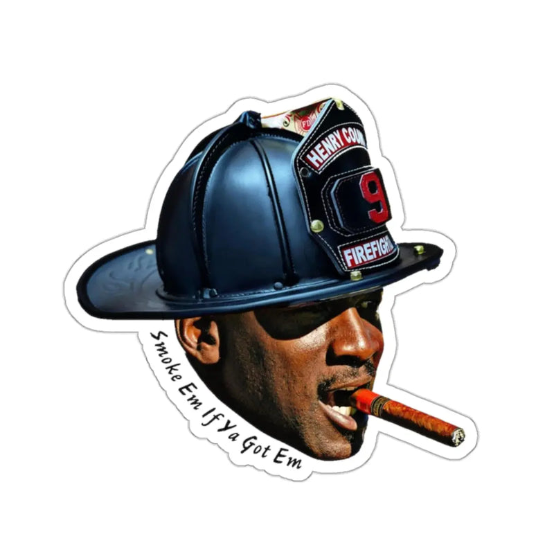 Smoke Em Jordan Sticker Printify