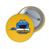 Ketamine Cookie Monster Button Printify