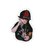 Leather Hasbulla Sticker Printify