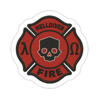 Helldiver FD Sticker Printify