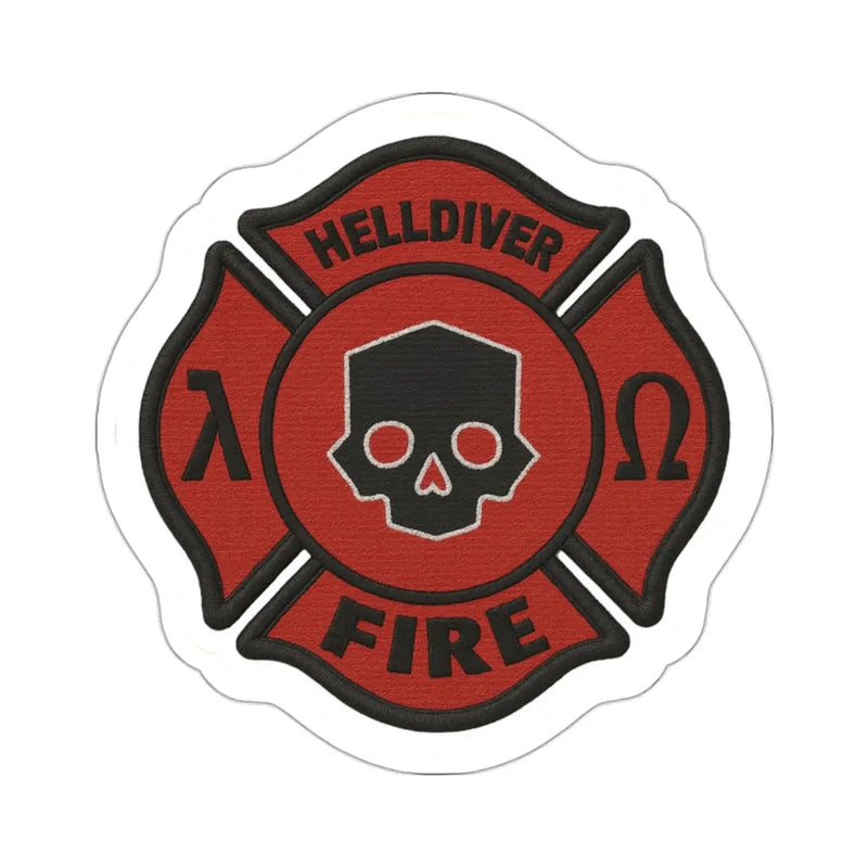 Helldiver FD Sticker Printify