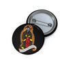 Safety Is For Sinners Button Printify