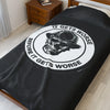 It Gets Worse Blanket Printify