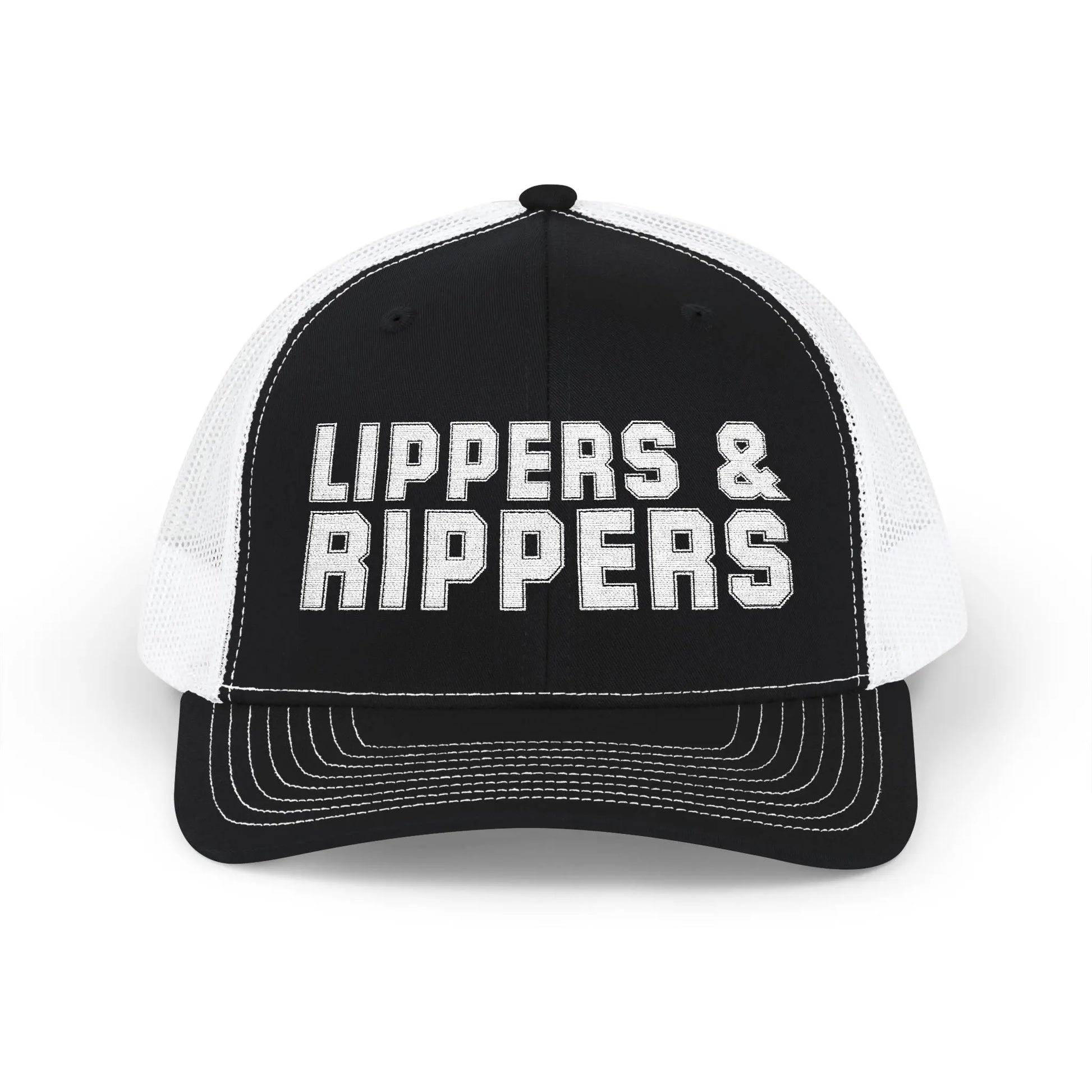 Lippers & Rippers Snapback Trucker Hat Printify