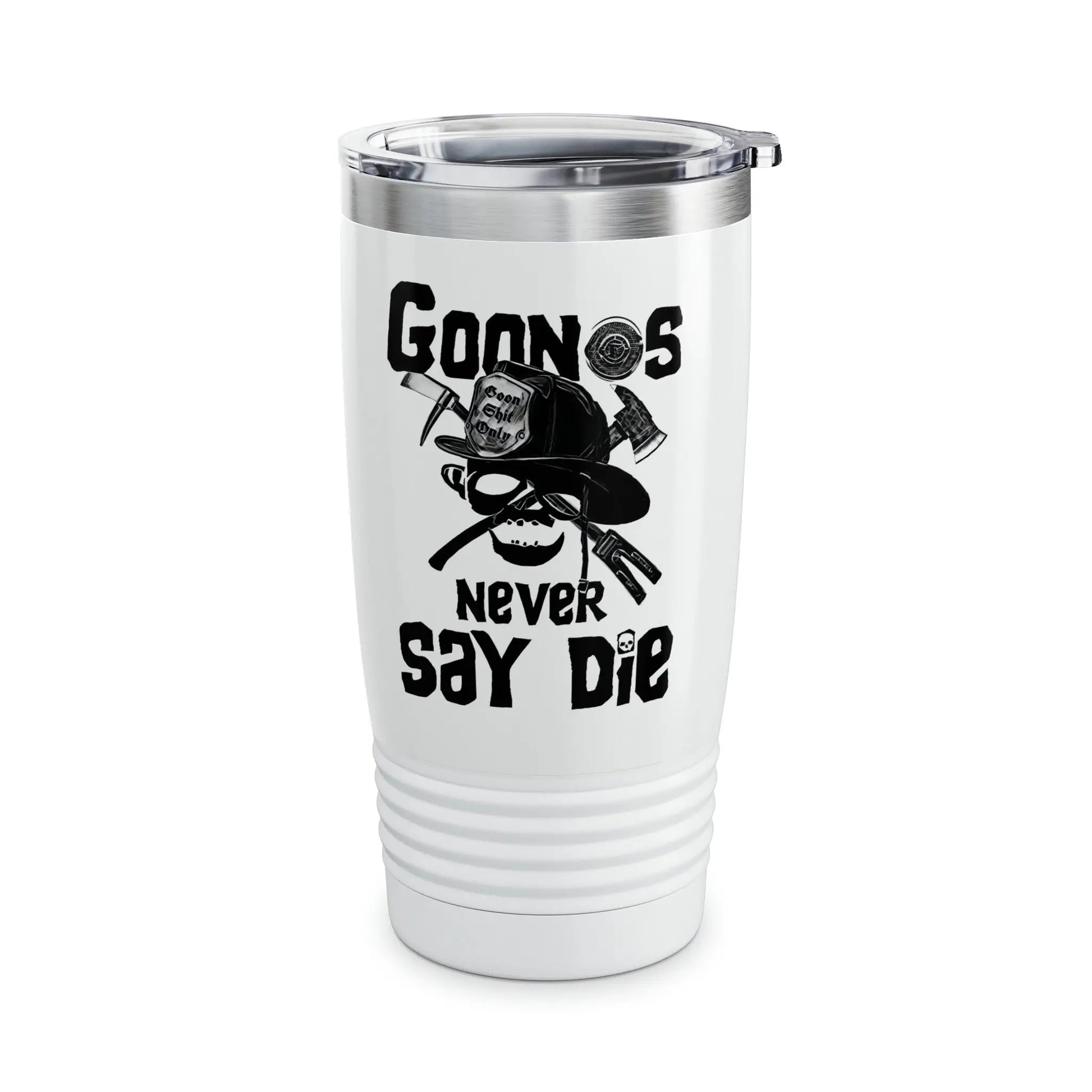 Goons Never Say Die Tumbler, 20oz Printify