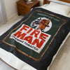 Red Man Fire Man Blanket Printify
