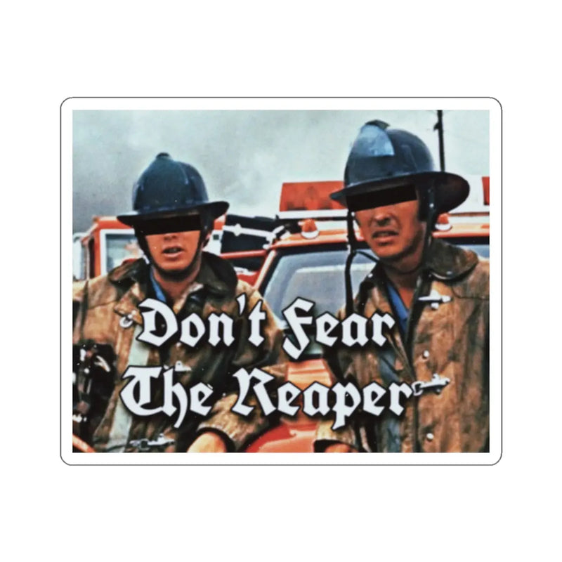 Dont Fear The Reaper Sticker Printify