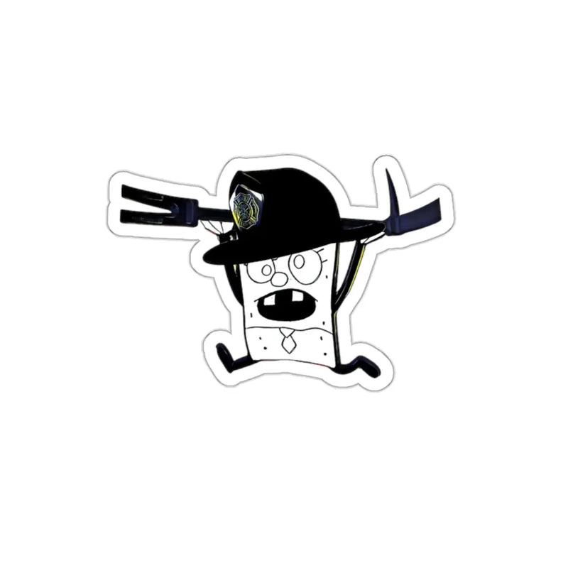 Doodle Bob FD Sticker Printify