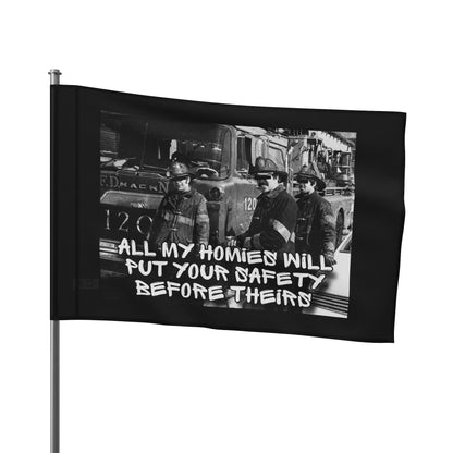 All My Homies Hate Safety Flag