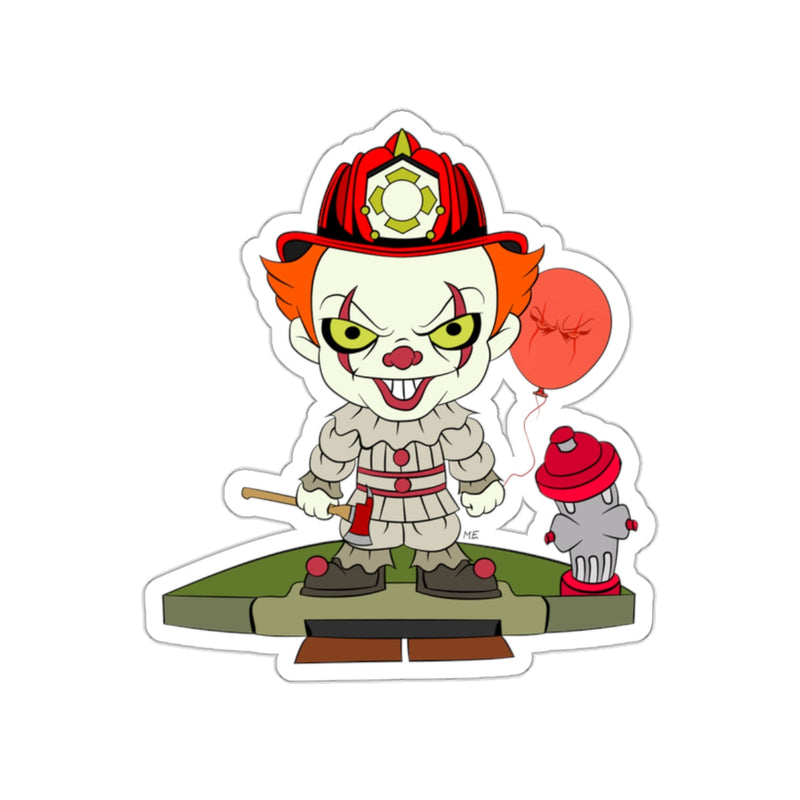FF Pennywise Sticker Printify