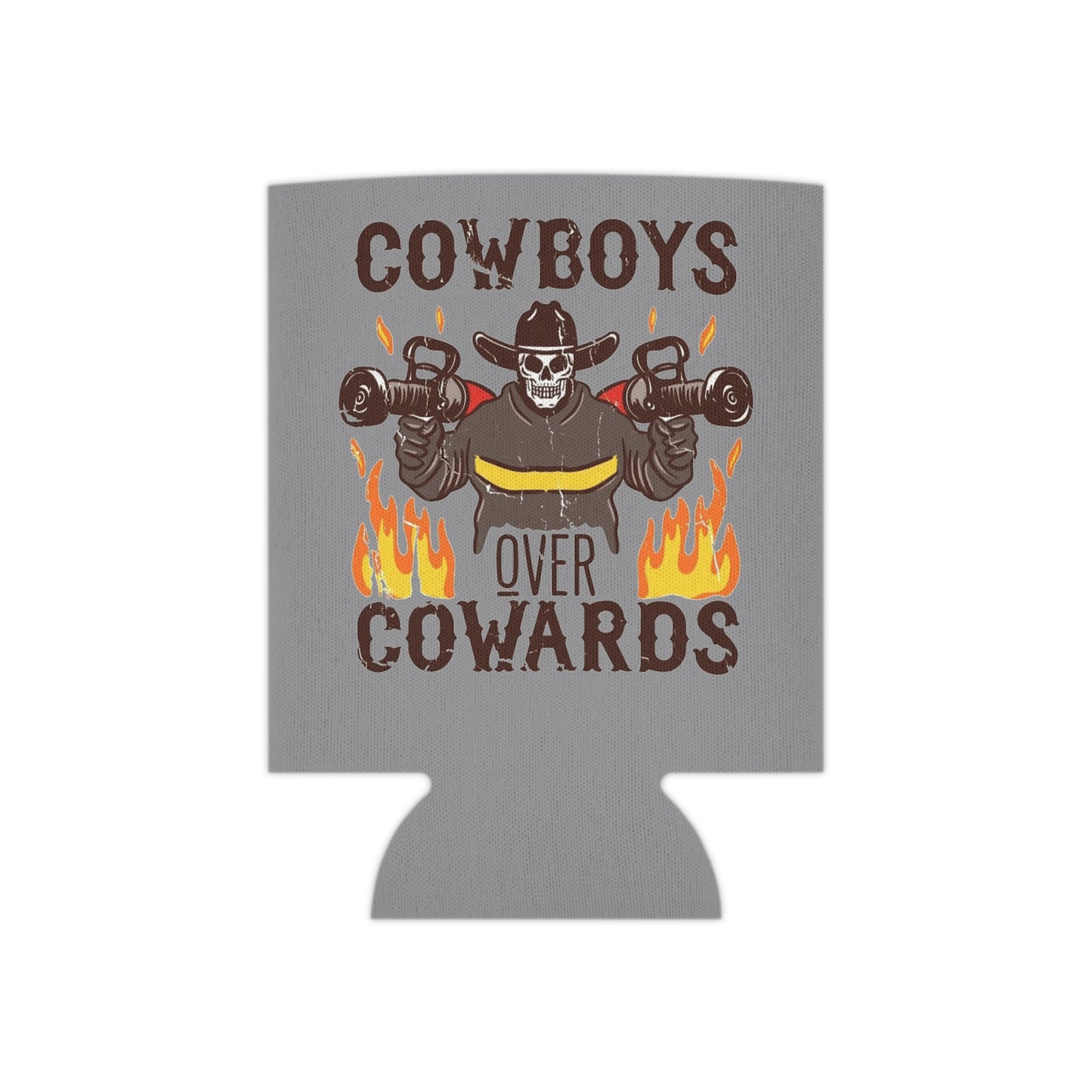 Cowboys Over Cowards Can Cooler