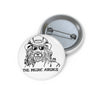 'The Medic Abides' Button Printify