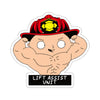Lift Assist Unit Sticker Printify