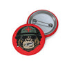 Monkey Medic Button Printify