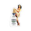Keta-Mine Pin Up Sticker Printify