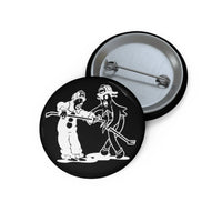 Ghostemane Button (Black) Printify