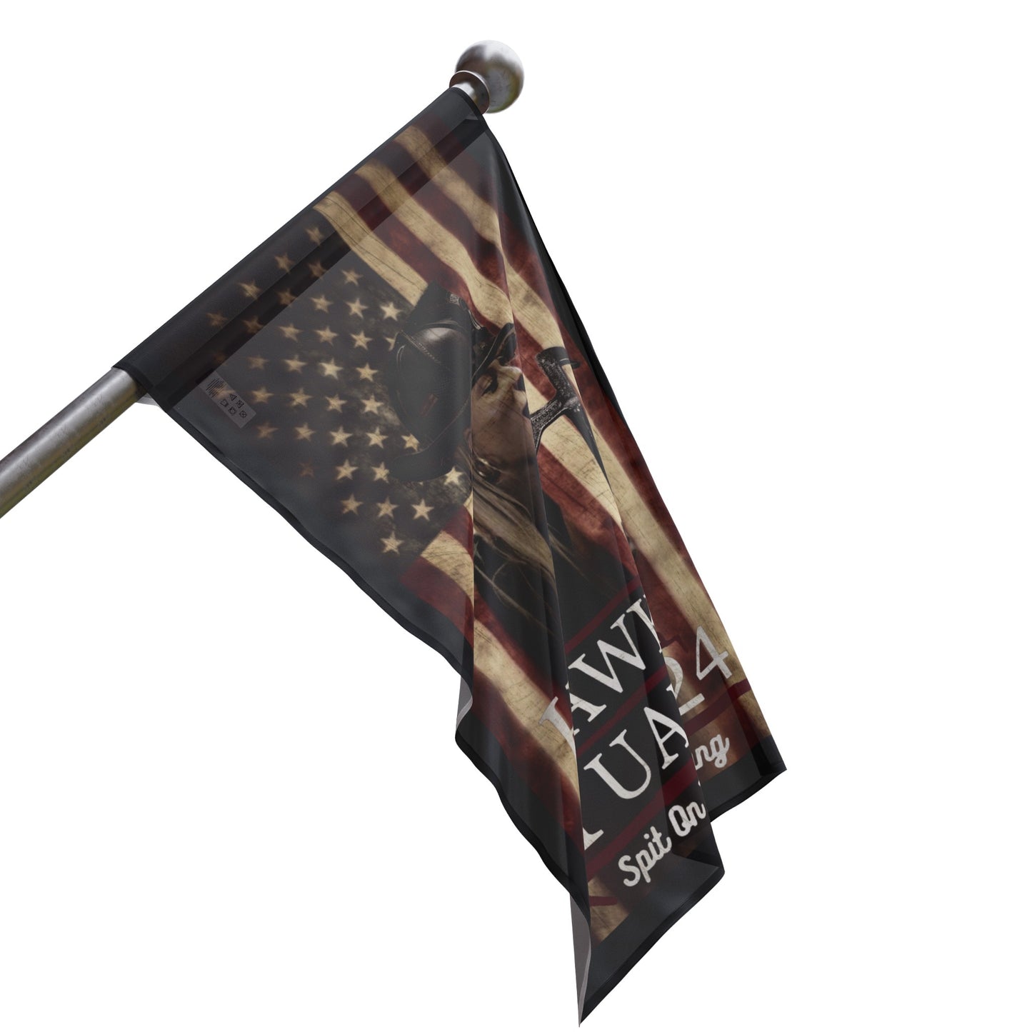 American Hawk Tuah 24 Flag